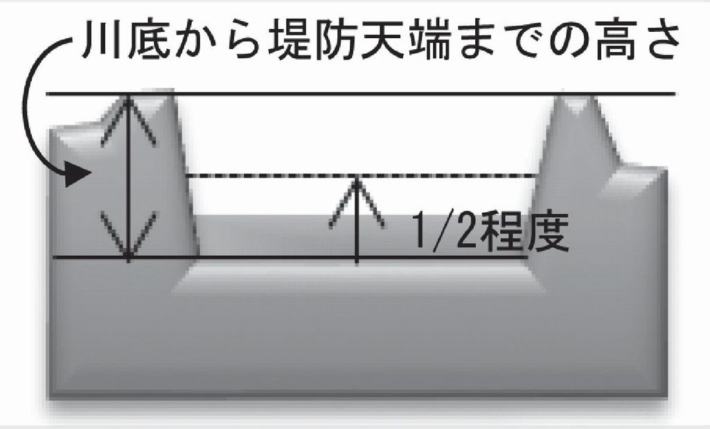 危機管理型水位計(小入野川)