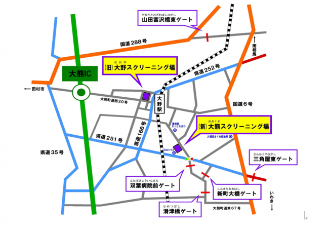 スクリーニング場
