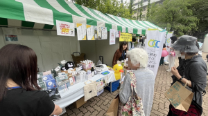 大熊町特産品PRの様子